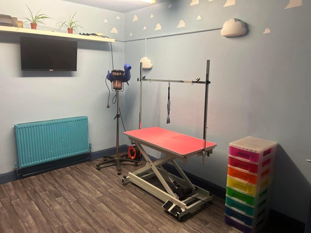 Dog grooming studio for hire